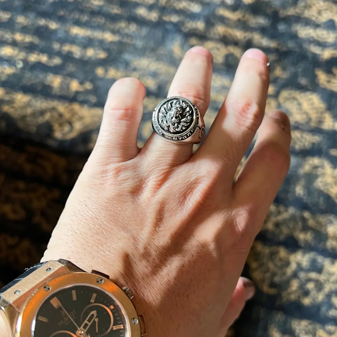 King Nemea Silver Ring