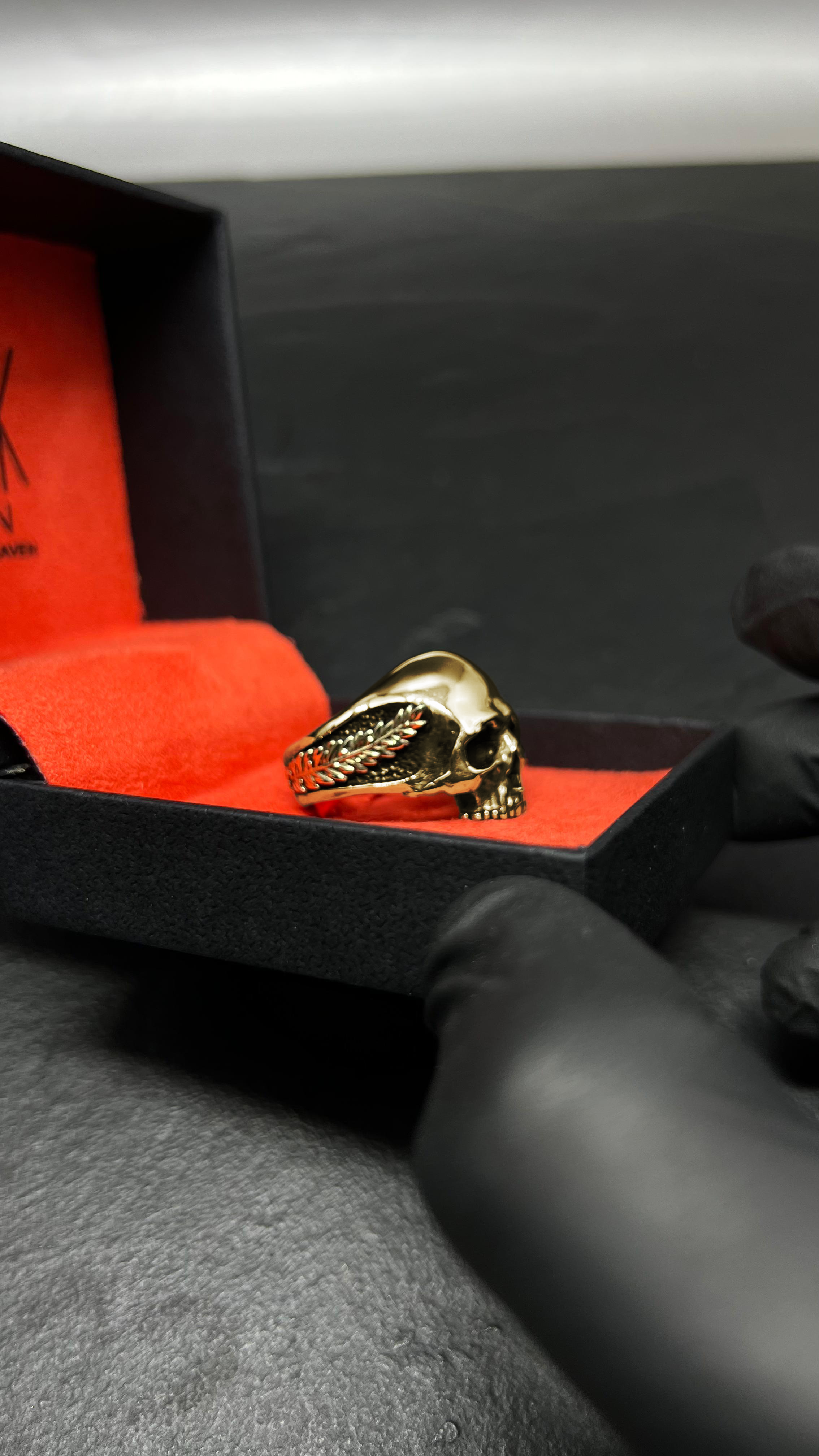 Apocalypse Ring with Tiger Eye Stone