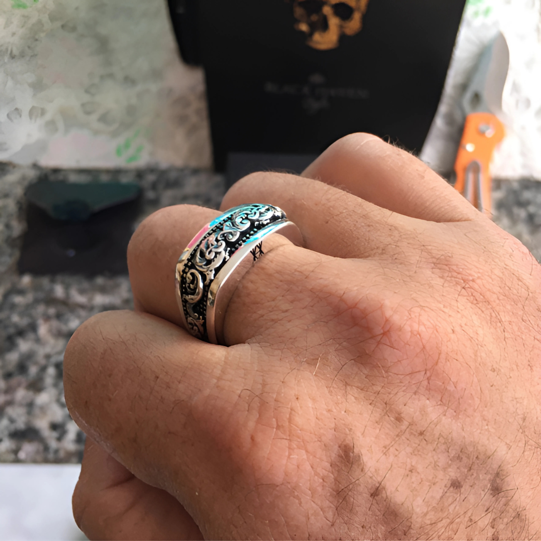 Parthenon Silver Ring