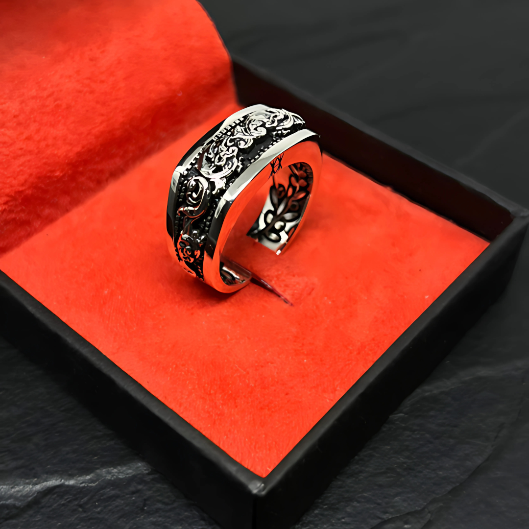 Parthenon Silver Ring