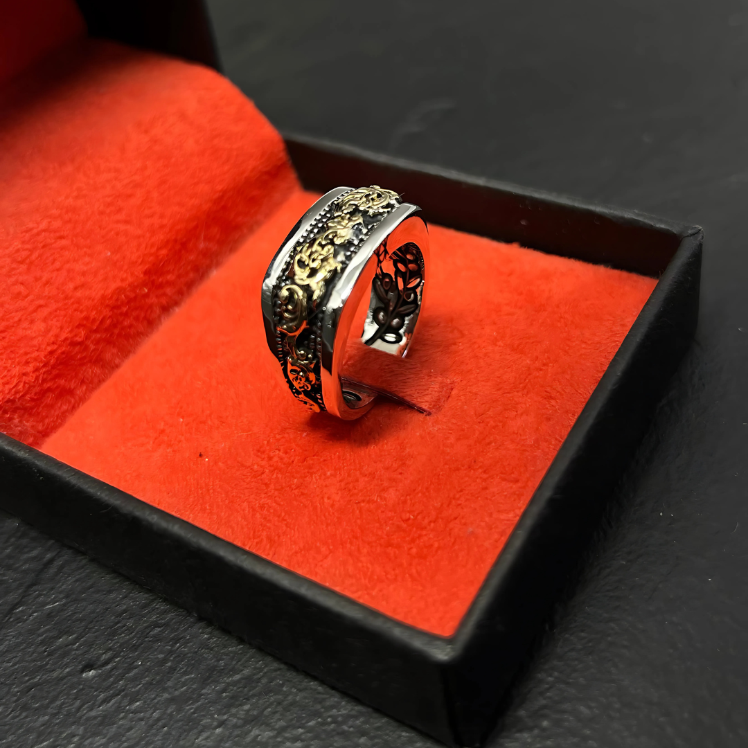 Parthenon Silver Ring