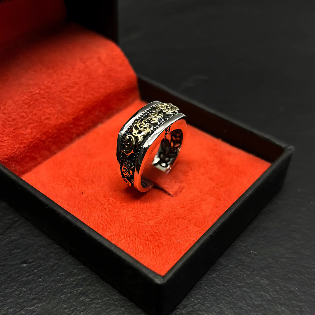 Parthenon Silver Ring